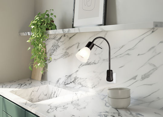 Trio Lighting Levisto Μονό Σποτ με Ντουί E14 σε Μαύρο Χρώμα
