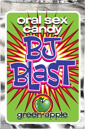 Pipedream Bj Blast Oral Sex Candy Strawberry Green Apple & Cherry Flavors 3 Pieces Pack