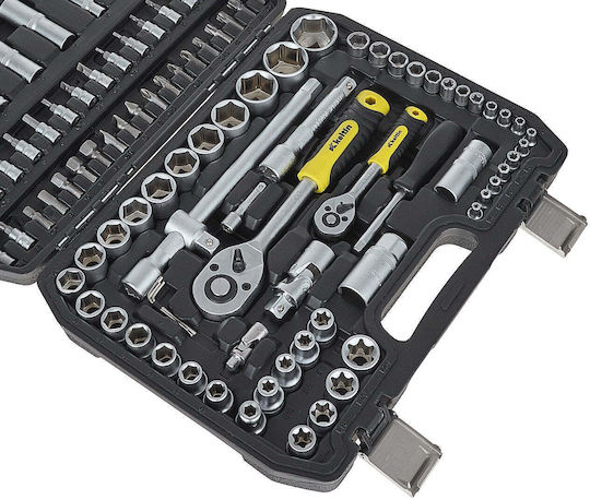 Geko Set Ratchet 1\4" & 1\2" 108pcs