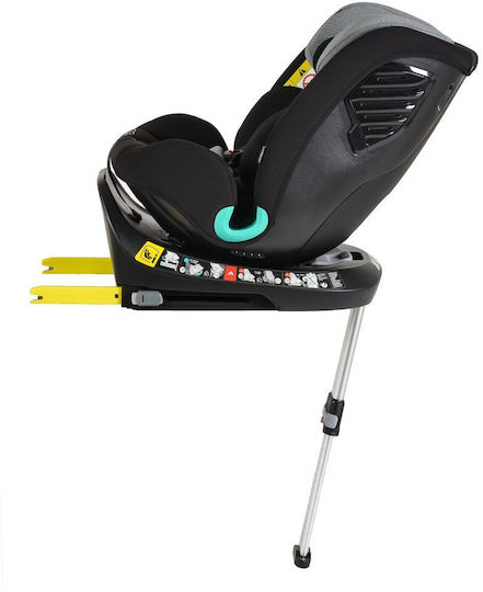 Cangaroo i-Protect Baby Car Seat i-Size with Isofix Steel Grey 0-36 kg