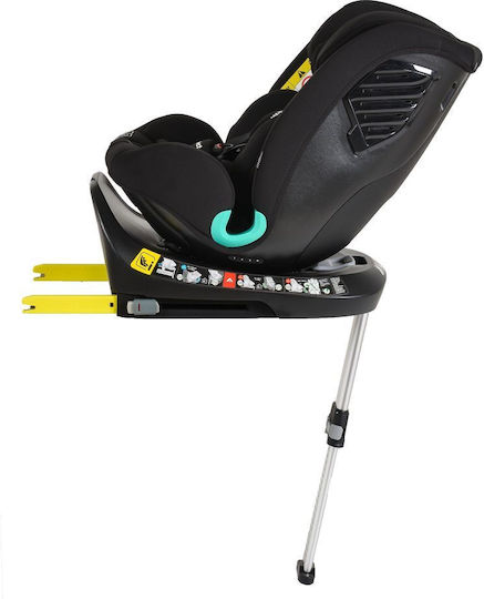 Cangaroo i-Protect Scaun Auto pentru Copii i-Size cu Isofix Anthracite Black 0-36 kg
