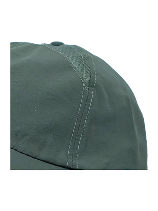 Καπέλο Τζόκεϊ Microfiber Fast Dry Ανδρικό Brims Trims Χακί