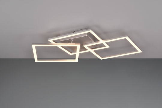 Trio Lighting Plafonieră de Tavan 44.6buc Gri cu LED Integrat