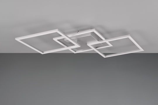 Trio Lighting Plafonieră de Tavan 44.6buc Gri cu LED Integrat