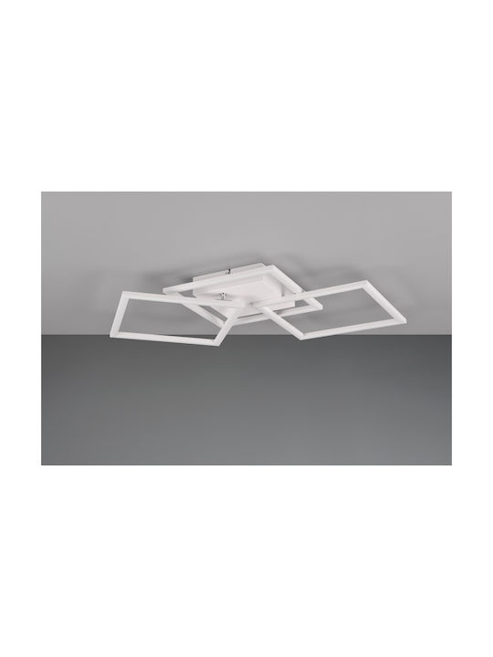 Trio Lighting Ceiling Mount Light 52.6cm White with Integrated LED