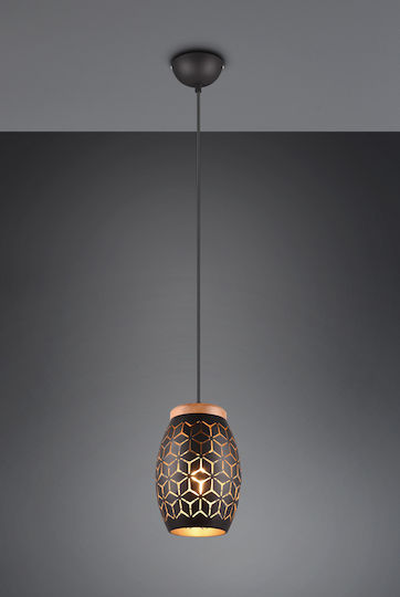 Trio Lighting Pendant Light Black 15x150cm Trio Lighting Pendant Light Black 15x150cm