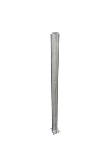 Showood Träger für Gartenzaun aus Metall 4x4x100cm 1Stück