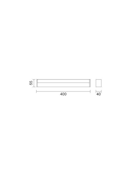 Spot Light Leuchte Badezimmer Silber
