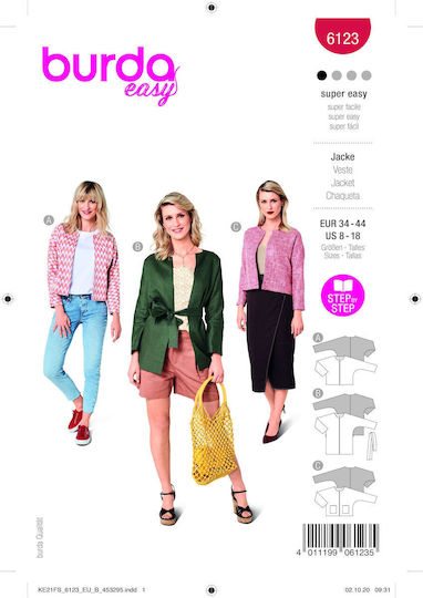 BurdaStyle Schnittmuster Nähpapier