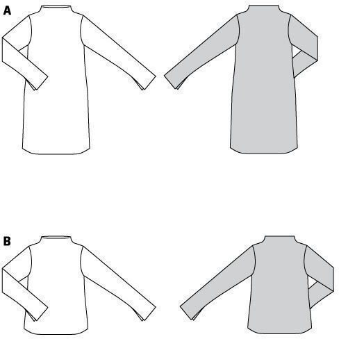 Патрон Burda Блузи Ризи 34-44 6080