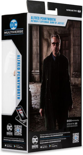 Batman V Superman Dawn Justice Dc Multiverse Action Figure Alfred Pennyworth 18 Cm