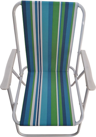 Chair Beach Aluminium Blue/Green Waterproof