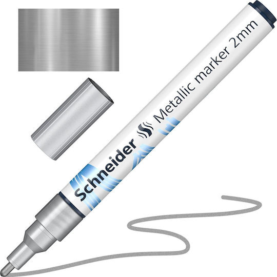 Schneider Paint-it Ακρυλικός Silver Metallic 2mm