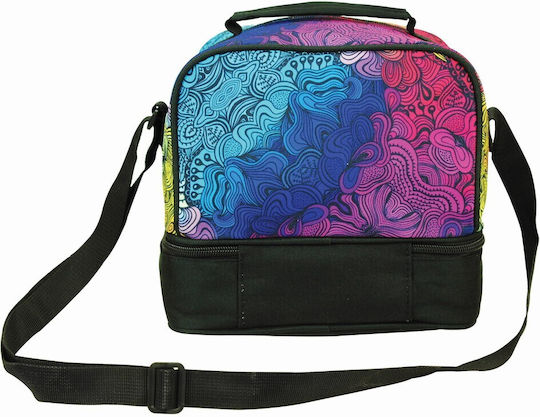 No Fear School Insulated Food Case 4.5lt Multicolour 20 x 15 x 21cm