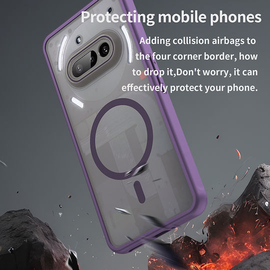 Techsuit Umschlag Rückseite Kunststoff Mehrfarbig (Nothing Phone (3a))