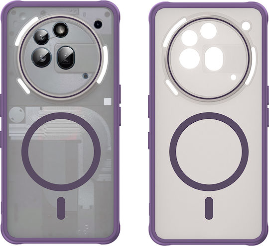 Techsuit Umschlag Rückseite Kunststoff Lila (Nothing Phone (3a) Pro)