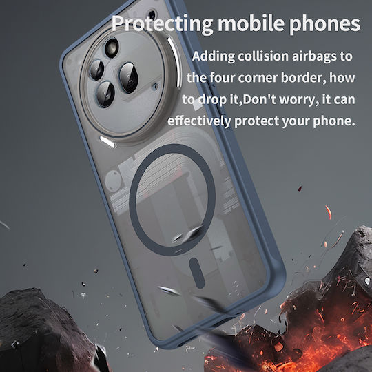 Techsuit Back Cover Plastic Albastru (Nothing Phone (3a) Pro)