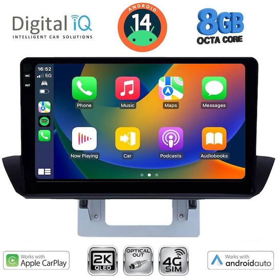 Digital IQ Ηχοσύστημα Αυτοκινήτου για Mazda BT-50 2012-2019 (Bluetooth/USB/WiFi/GPS/Apple-Carplay/Android-Auto) με Οθόνη Αφής 9"