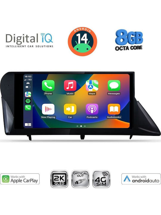Digital IQ Car Audio System for Lexus RX 2009-2014 (Bluetooth/USB/WiFi/GPS/Apple-Carplay/Android-Auto) with Touch Screen 9"