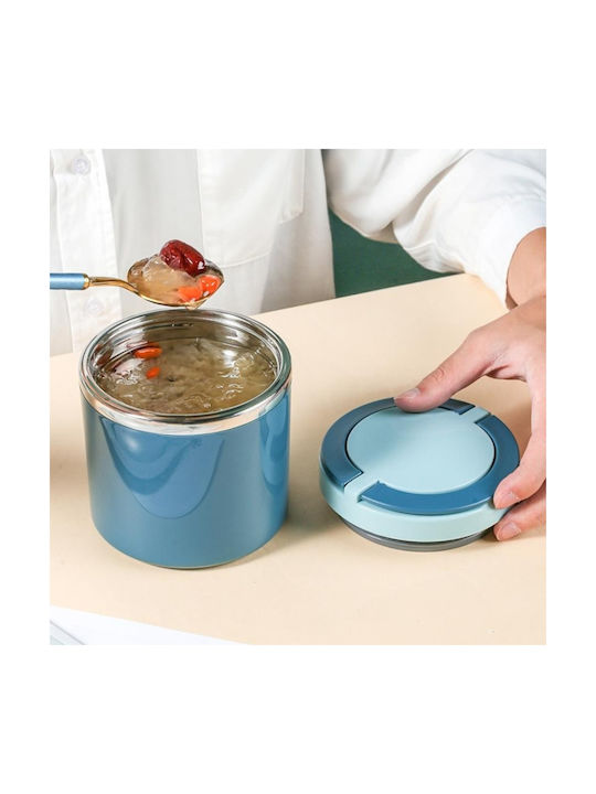 Uncle George Lunchbox Isolierte Lunchbox Inox Blau 600ml 1Stück