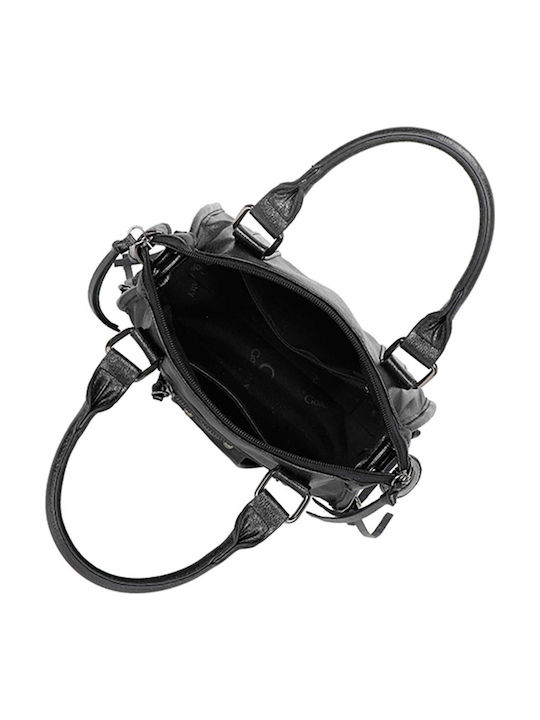 Gallantry Bowling Handbag Women's Shoulder Strap Hanging Straps Black