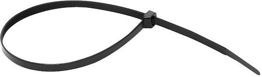 Black Nylon Cable Ties 2.5*160 Mm Set 100 Pcs Cobra 9091c