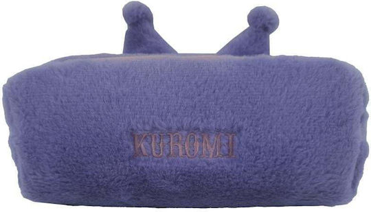 Kuromi Purple Fur Square Pencil Case
