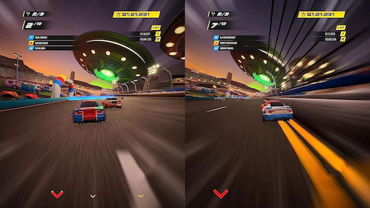 Nascar Arcade Rush Switch Game