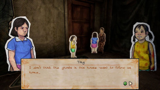 Paper Ghost Stories: Third Eye Open Switch Game