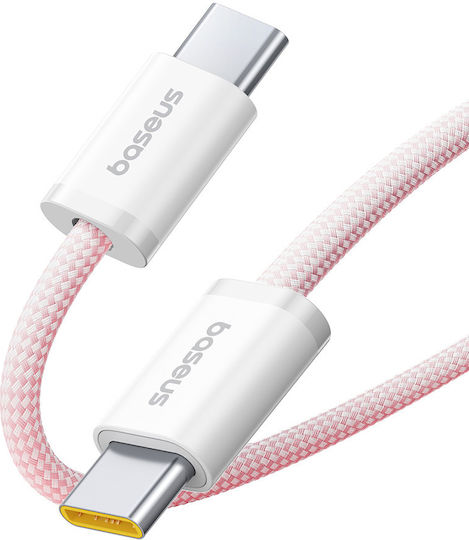 Baseus Dynamisches USB 2.0 Kabel USB-C männlich - USB-C 100W PD Rosa 2m P10381400411-01