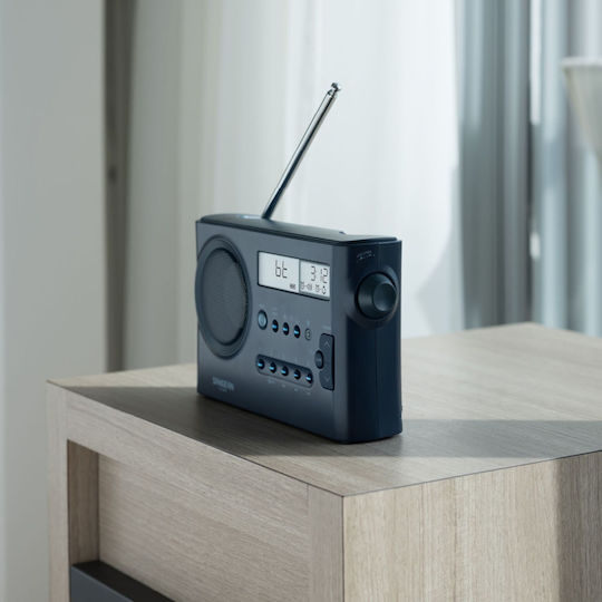 Sangean PR-D4BT Φορητό Ραδιόφωνο Μπαταρίας με Bluetooth Dark Blue