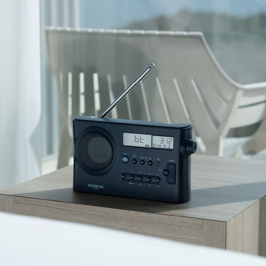 Sangean PR-D4BT Φορητό Ραδιόφωνο Μπαταρίας με Bluetooth Dark Blue