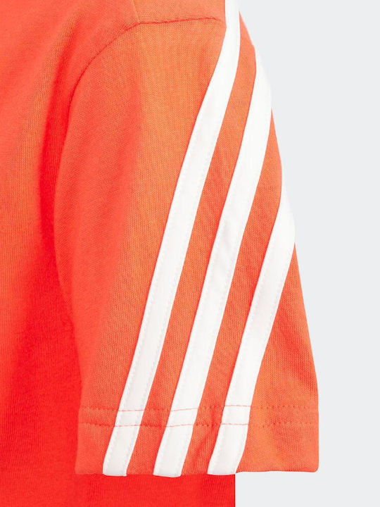 Tricou pentru copii Portocaliu Future Icons 3-stripes