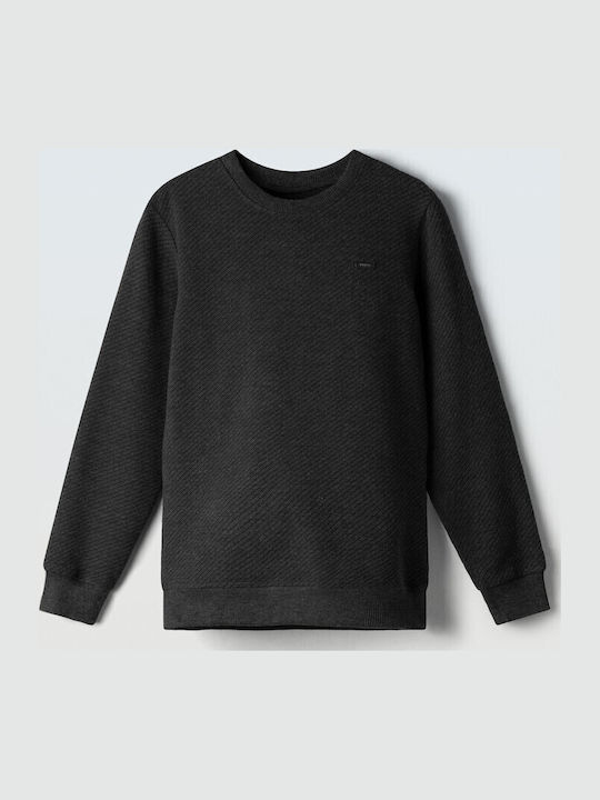 Kids' Shirt Long Sleeve Anthracite