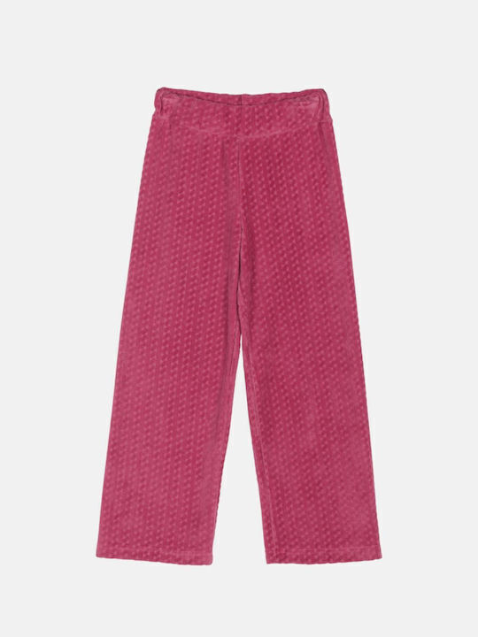 Kinder Trainingsanzüge Mit Bluse Rosa Dunkel 2Stücke Zic-zac
