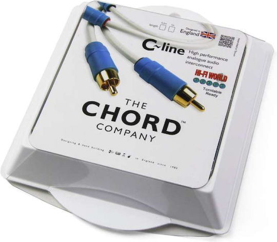 Chord Kabel RCA-Stecker - RCA-Stecker 1m CHO-00065