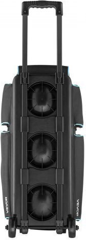 Vevor 3 Ball Bowling Bag Wheels Double Roller Bowling Bag Shoe Compartments