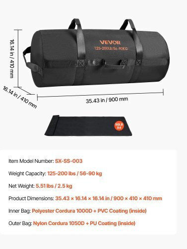 Vevor Bulgarian Bag 56kg