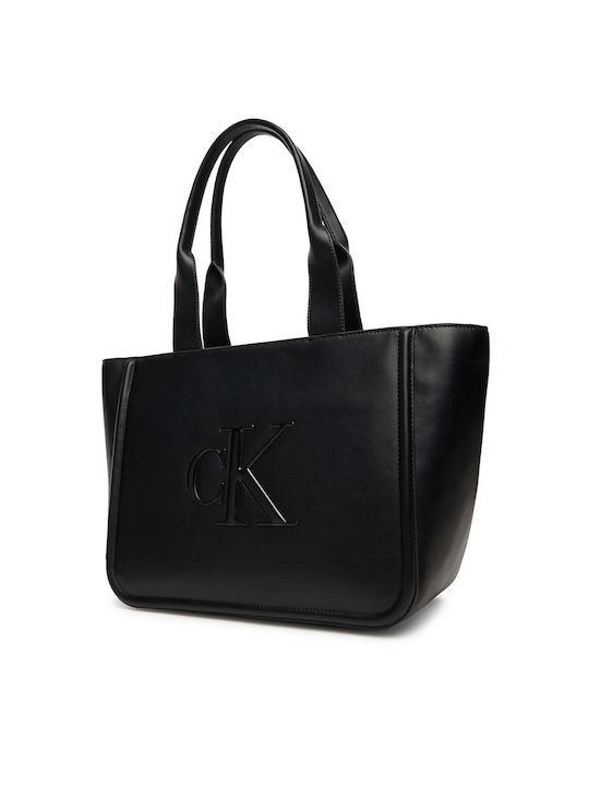 Monogram Women's Bag Tote Handbag Black