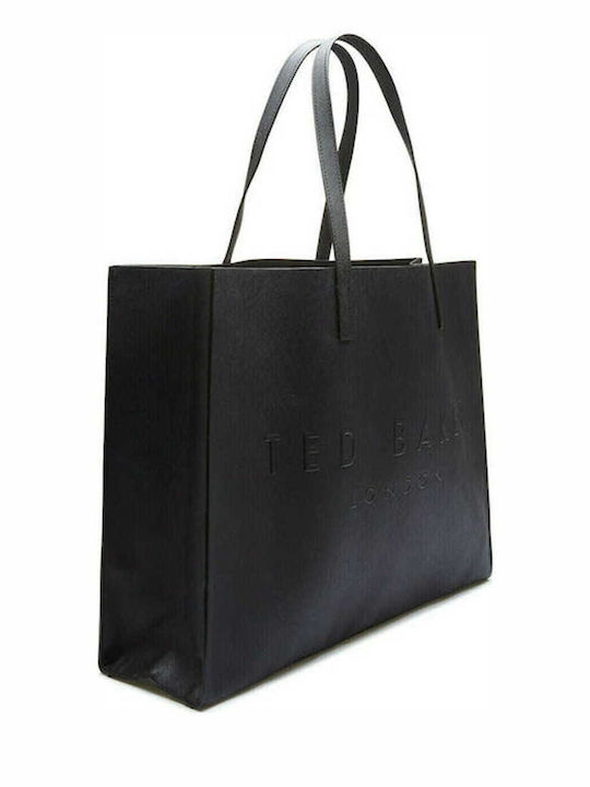 Γυναικεία Τσάντα Shopper Ώμου Μαύρη