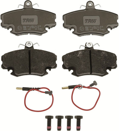 Trw Gdb400 Brake Pad Set Disc Brake