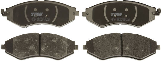Trw Brake Pad Set Disc Brake Gdb3347
