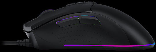 A4Tech W90 Max RGB Gaming Ποντίκι 10000 DPI Μαύρο