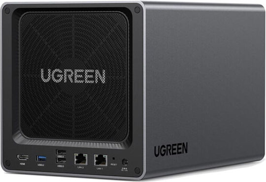 Ugreen DXP4800 NAS Turn cu 4 sloturi pentru SSD și 2 porturi