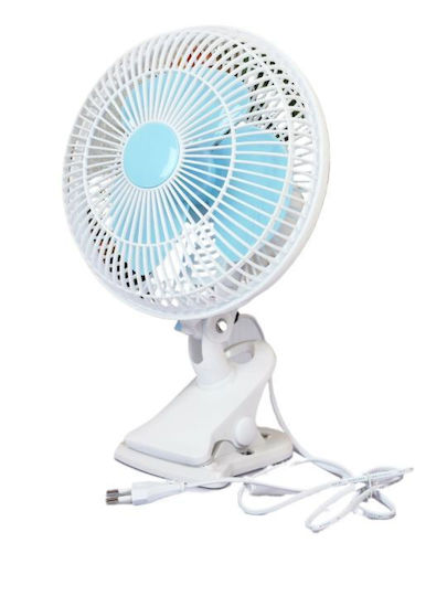 Clip Fan 180mm 2 Speed Power Saver Oscillating