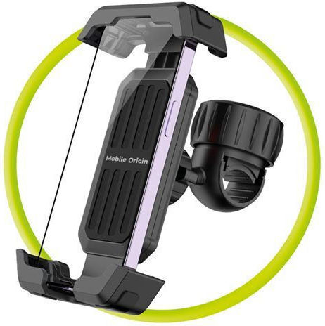 Mobile Origin Fahrrad-Handyhalter B1 Schwarz Mo-bph-b1