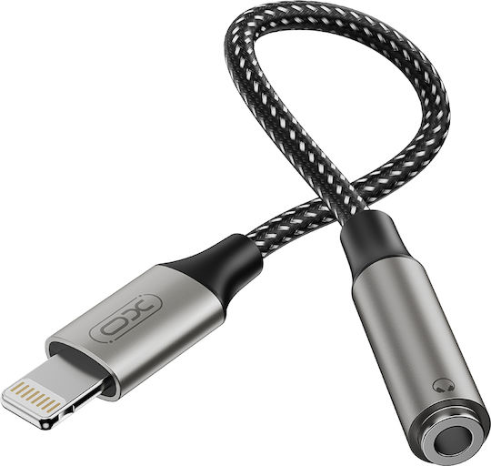 XO Konverter Blitzschlag männlich zu 3.5mm weiblich Gray 1Stück 16.005.0292