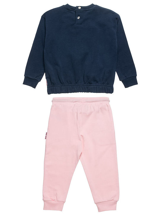 Kinder-Set mit Hose Winter 2Stück Blau