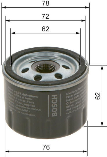 Bosch Oil Filter F 026 407 279