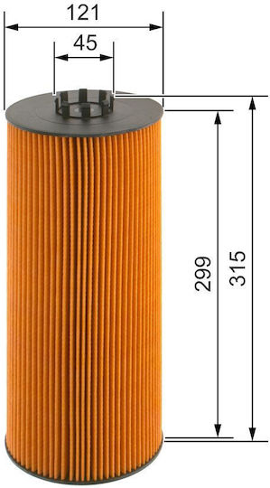 Bosch Oil Filter 1 457 429 128
